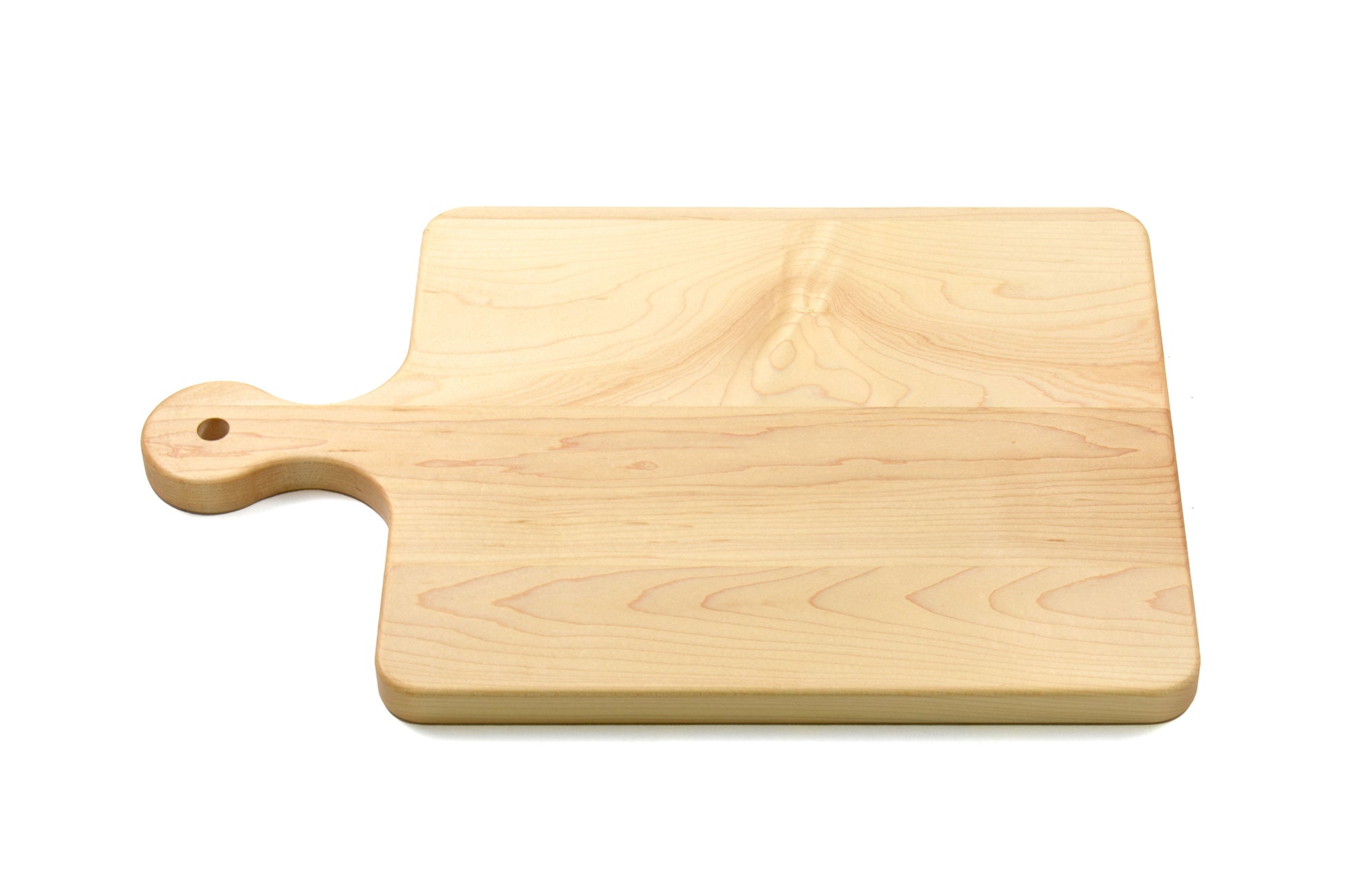 Rounded Handle Maple Cutting Board
