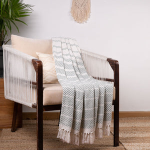 Striped Yarn Dyed Throw