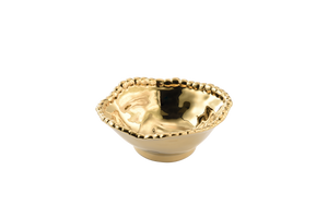 Gold Snack Bowl