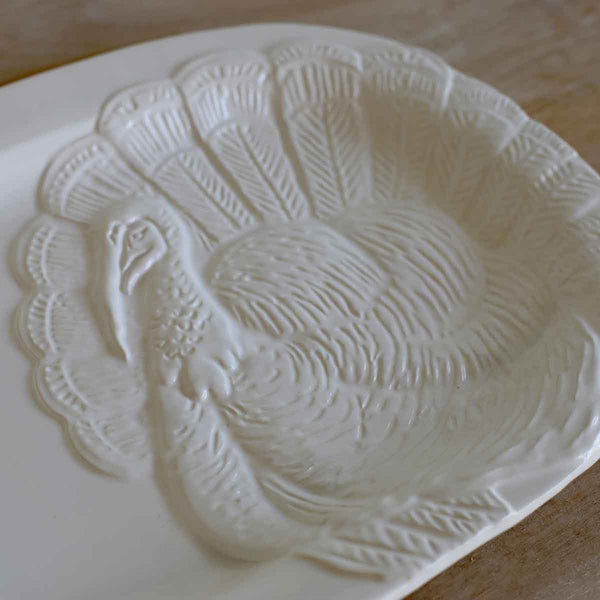 Turkey Embossed Platter
