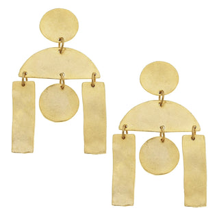 Geometric Statement Earrings