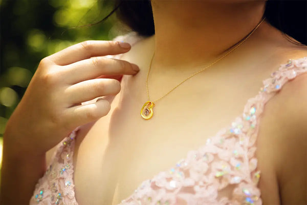 Quinceañera Heart Necklace