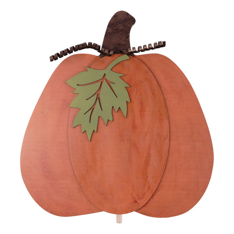Rustic Pumpkin Sign Topper
