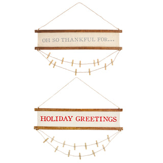 Thankful/Holiday Photo Card Hanger