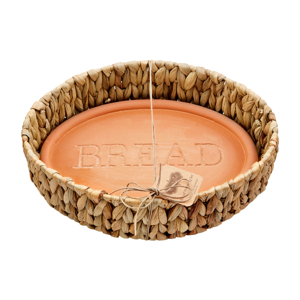 Terracotta Bread Warming Set