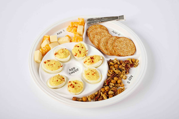 App & Egg Platter Set