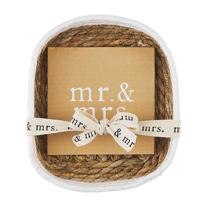 Mr. & Mrs. Cocktail Napkin Set