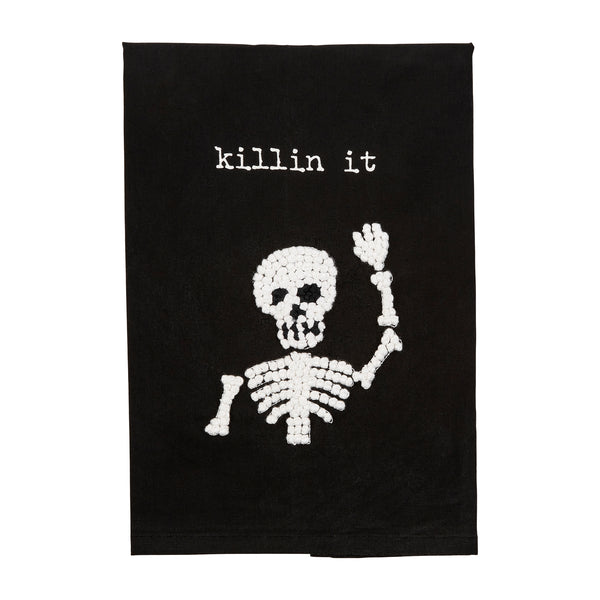 Knotted Halloween Towels