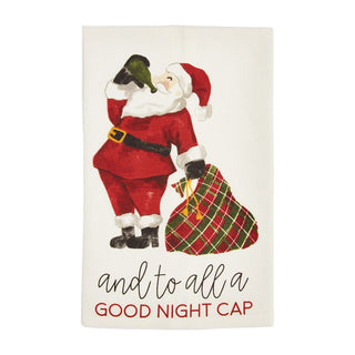Drinking Christmas Tea Towel