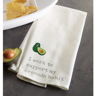 Avocado Humor Towel