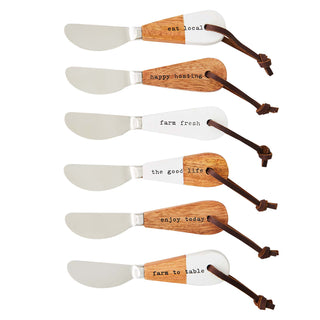 Wood Handle Spreaders