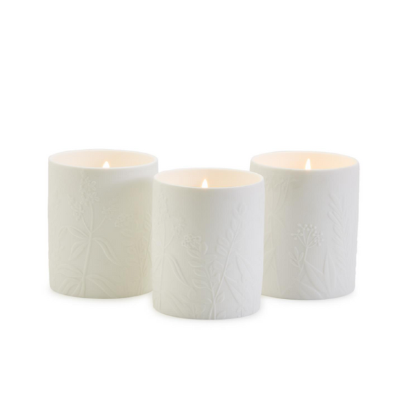 Herbal Scented Candle with Wooden Lid