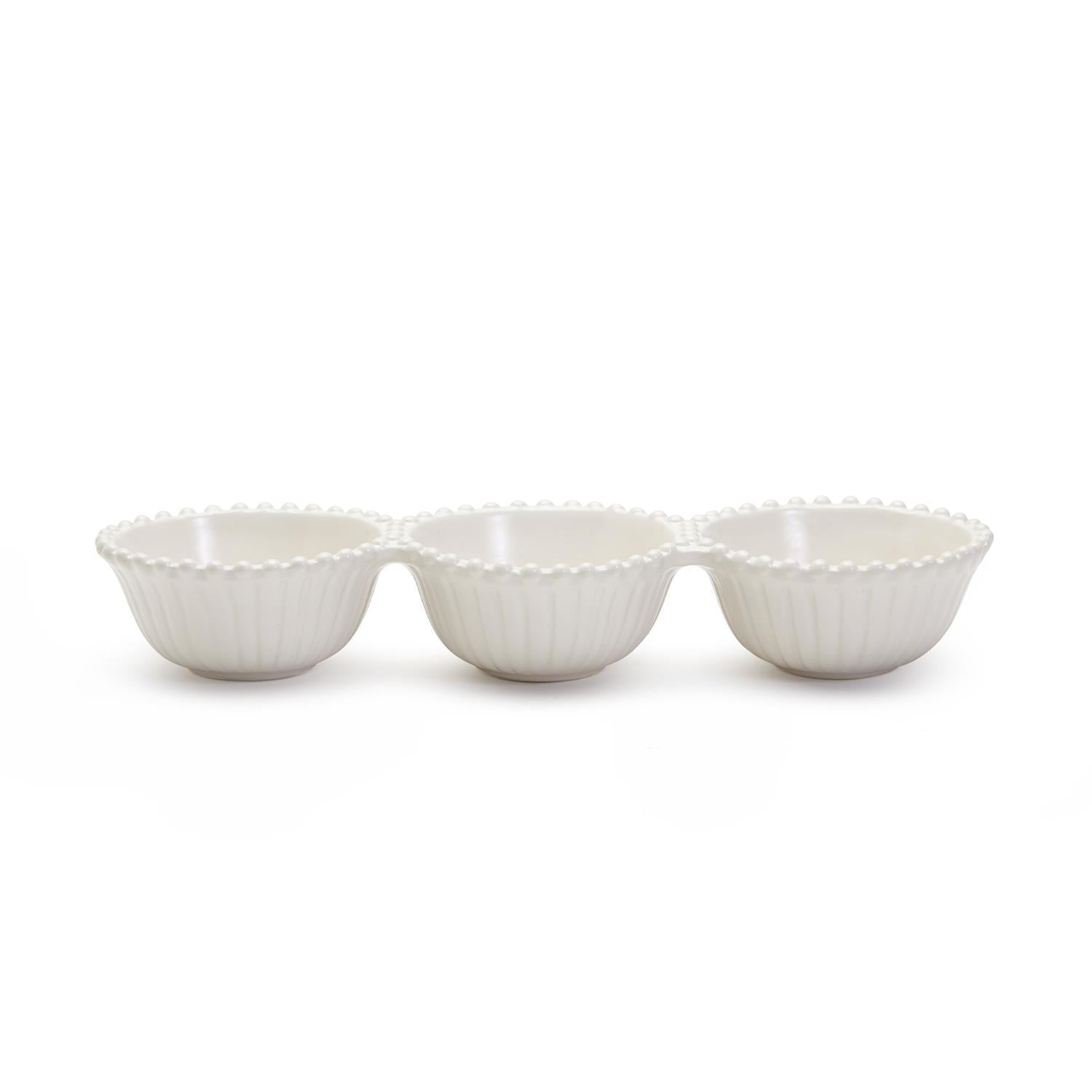 Heirloom Pearl Edge Sectional Dish
