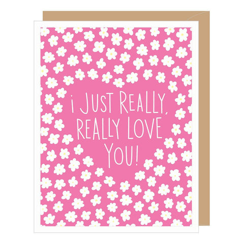 Really Really Love You Valentine's Day Card