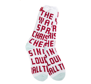 Christmas Cheer Cozy Crew Socks