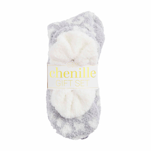 Chenille Socks Gift Set