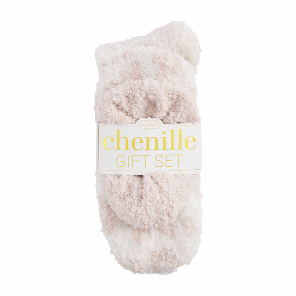 Chenille Socks Gift Set