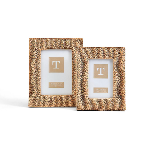 Bead Hand-Crafted Photo Frames