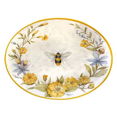 Bee Sweet Melamine Platter