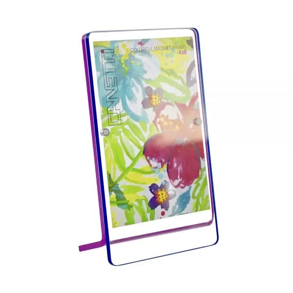 4x6 Colorful Magnet Frame