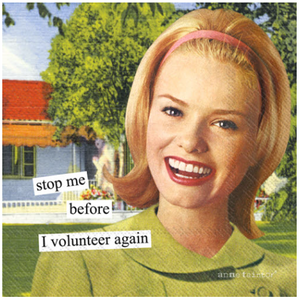 Volunteer Again Cocktail Napkins