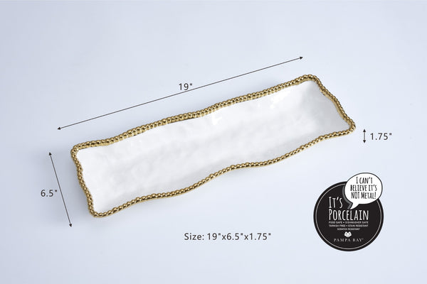 Salerno Rectangle Serving Piece