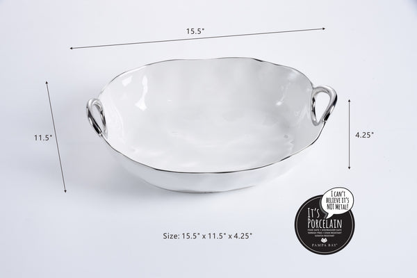 Handle with Style Deep Oval Server