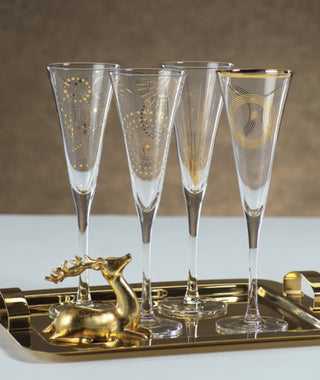 Celebration Champagne Flute - Set of 4