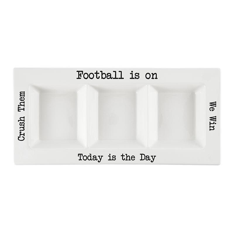 Football Condiment Platter