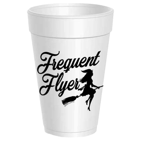 Frequent Flyer Styrofoam Cups