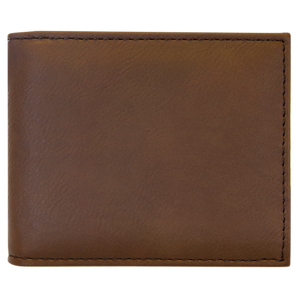 Leatherette Bi-Fold Wallet