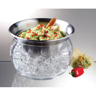 Iced Dip Stainless Steel & Acrylic Dip Cup