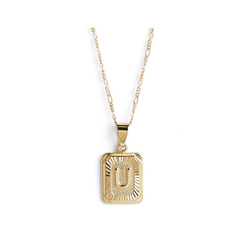 Initial Card - Gold Filled