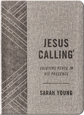 Jesus Calling: Enjoying Peace in His Presence (Textured Gray)