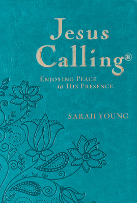 Jesus Calling Large Deluxe Edition (Teal)