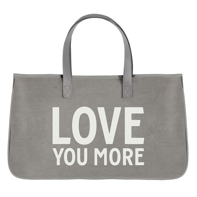 Grey Canvas Tote