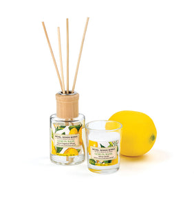 Lemon Basil Diffuser & Votive Gift Set