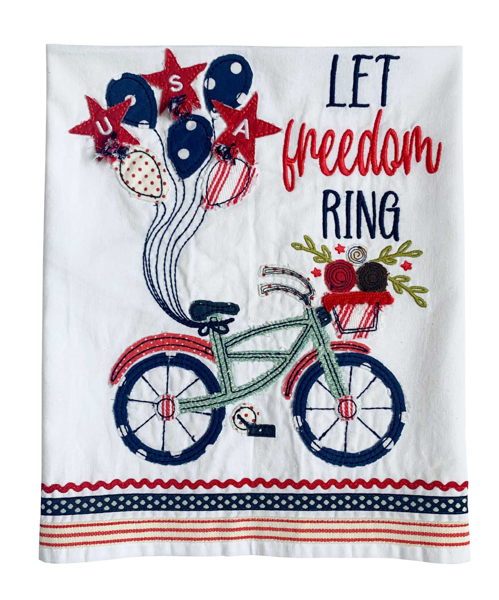 Let Freedom Ring Tea Towel