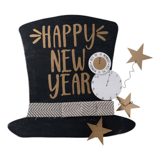 New Year's Eve Hat Sign Topper