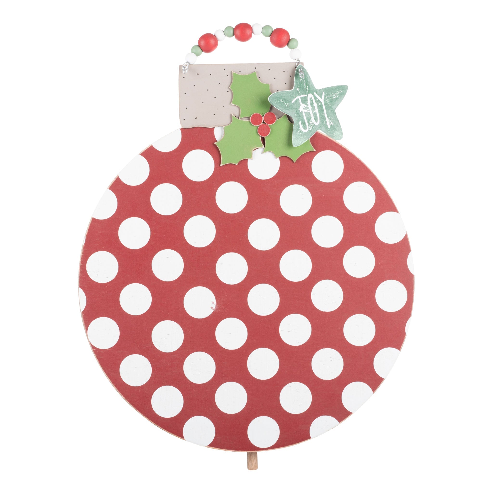 Christmas Ornament Sign Topper