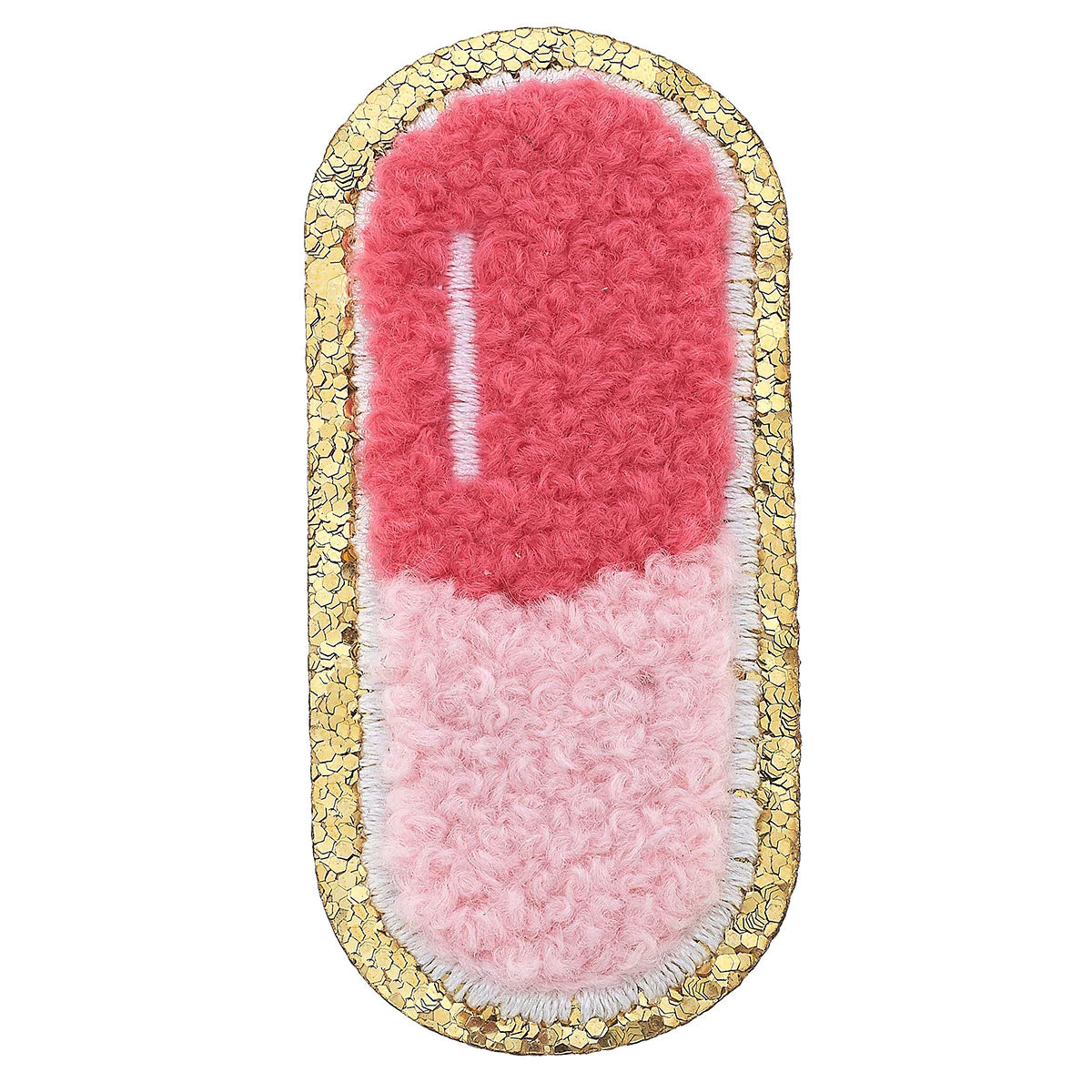 Stuck on You Large Chenille Glitter Chill Pill