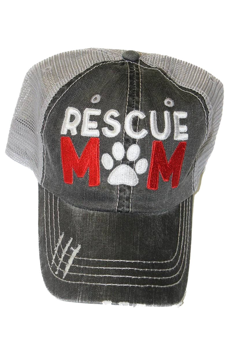 Rescue Mom Ball Cap