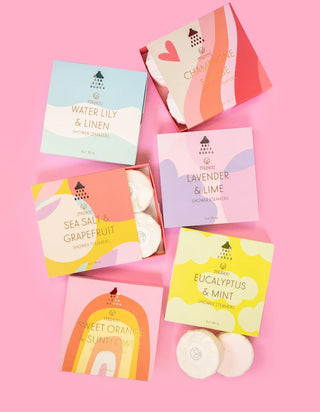 Champagne & Rose Shower Steamers