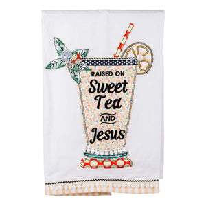 Sweet Tea & Jesus Tea Towel