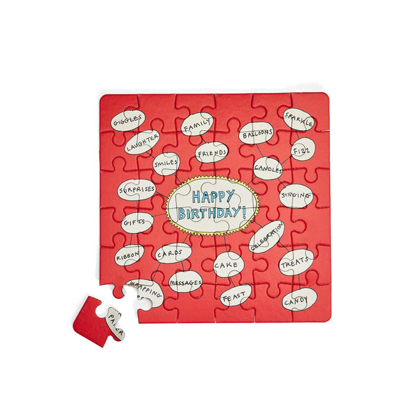 Happy Birthday Puzzle in a Can