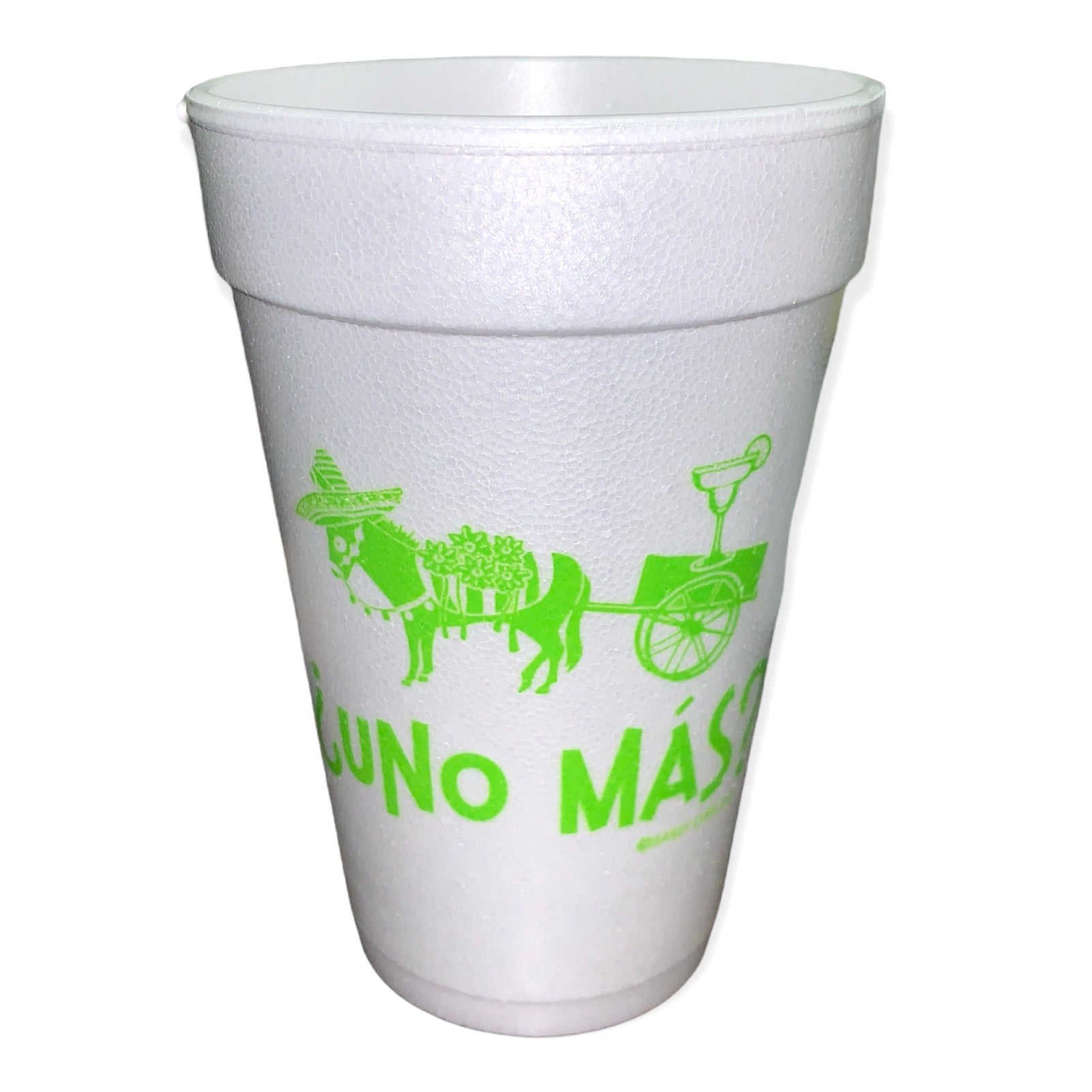 Uno Mas Styrofoam Cups