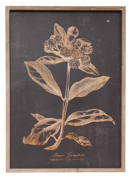 Botanical Print Wall Decor
