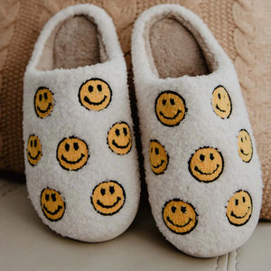 Happy Face All Over Slippers