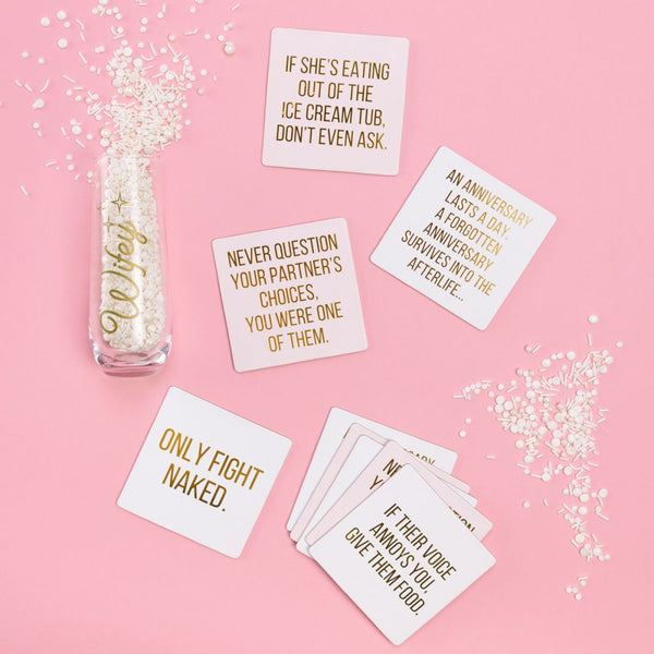 Advice for the Couple Humor Coasters